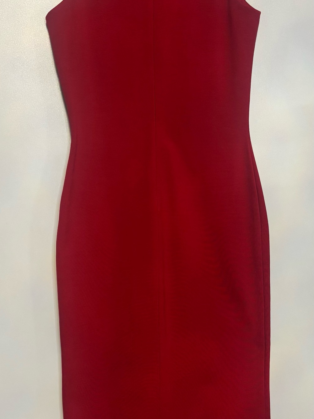 love...ady Sleeveless Red Maxi Sheath Dress - Picture 3 of 4